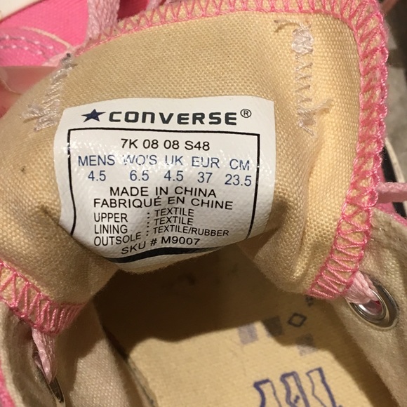 Pink Converse - Picture 3 of 4